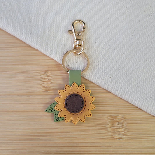 Flower Keychain Sunflower