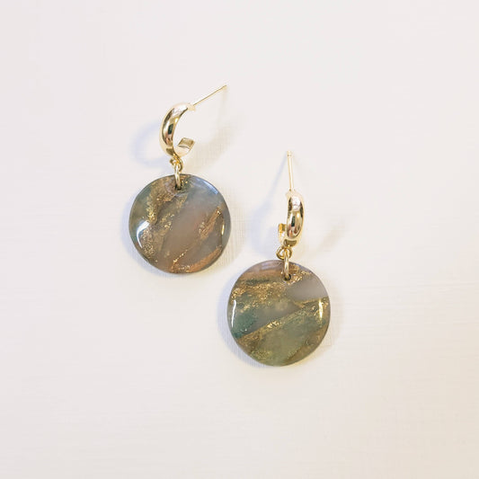 Forest Agate Mini Circle