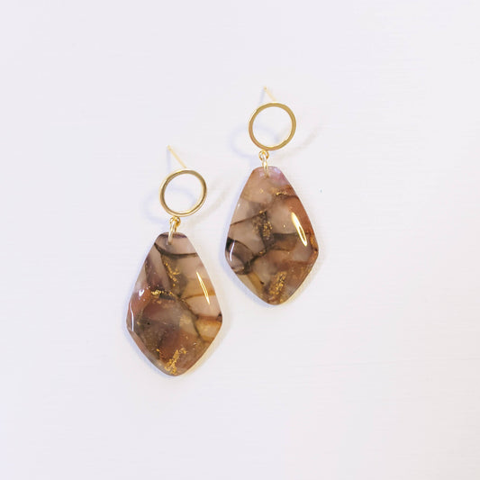 Autumn Agate Drop