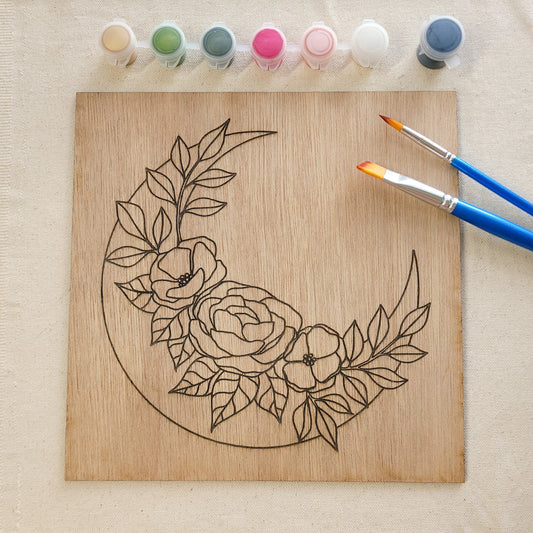 Moon Bouquet Paint Kit