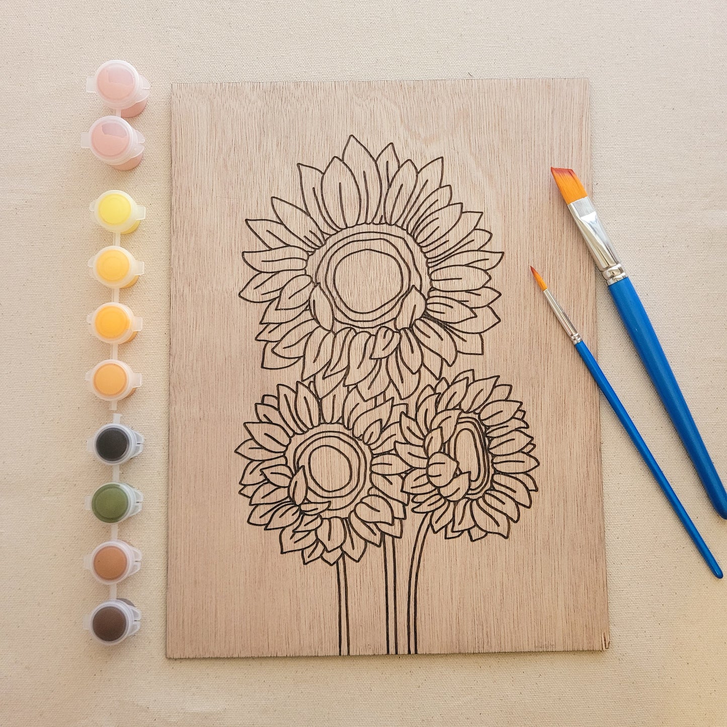 Sunflowers Paint Kit