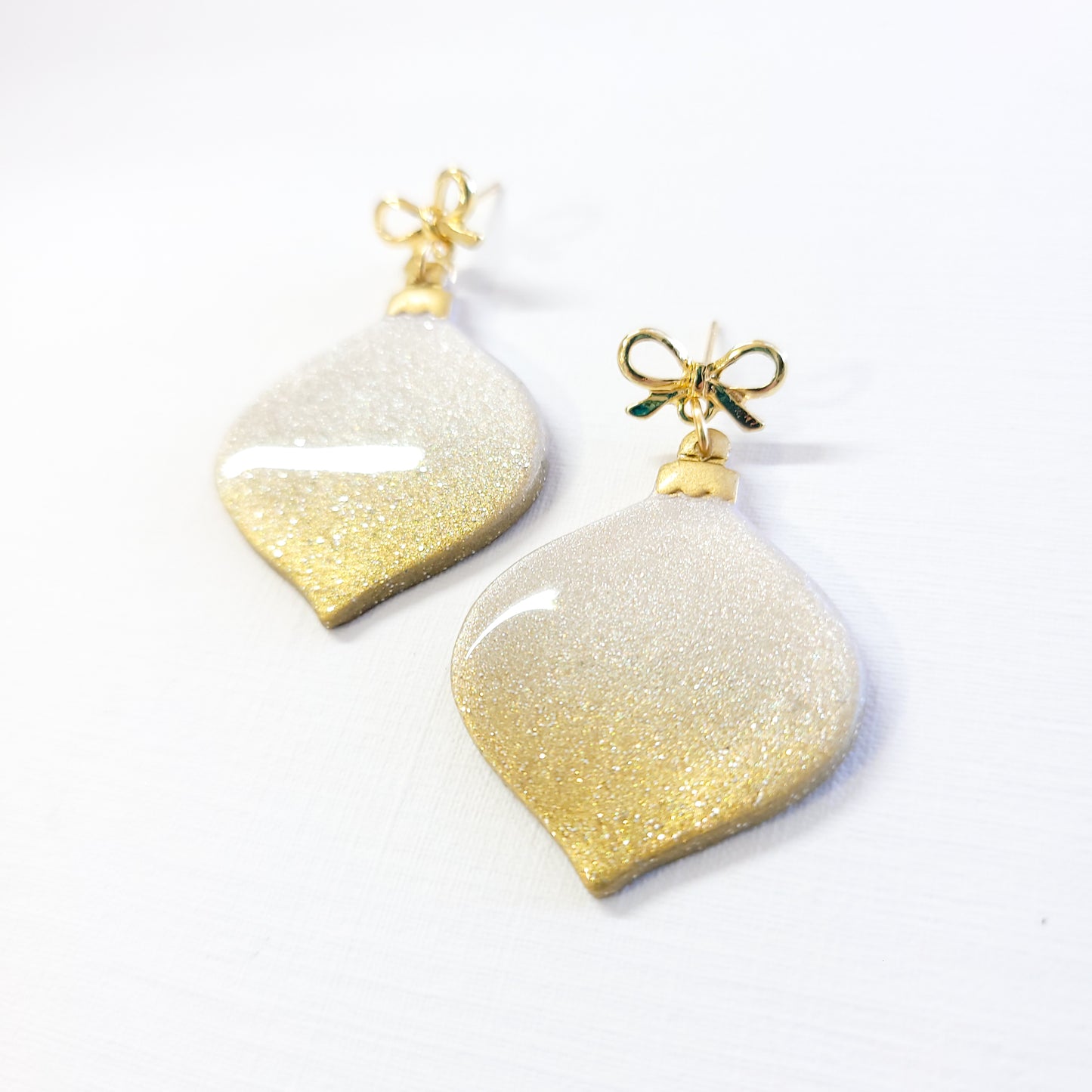 Gold Glitter Ornament