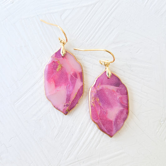 Magenta Agate Pendant