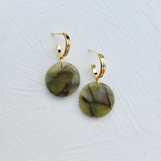 Olive Green Circle