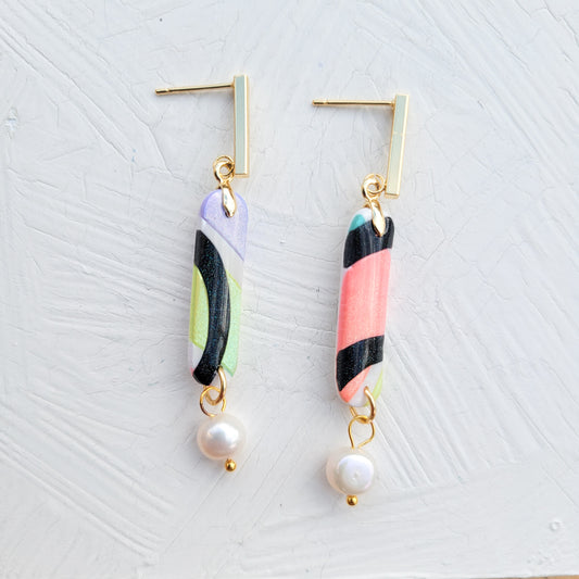 Pastel Neon Pearl Line