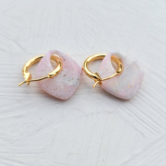 Pastel Opal Mini Hoop