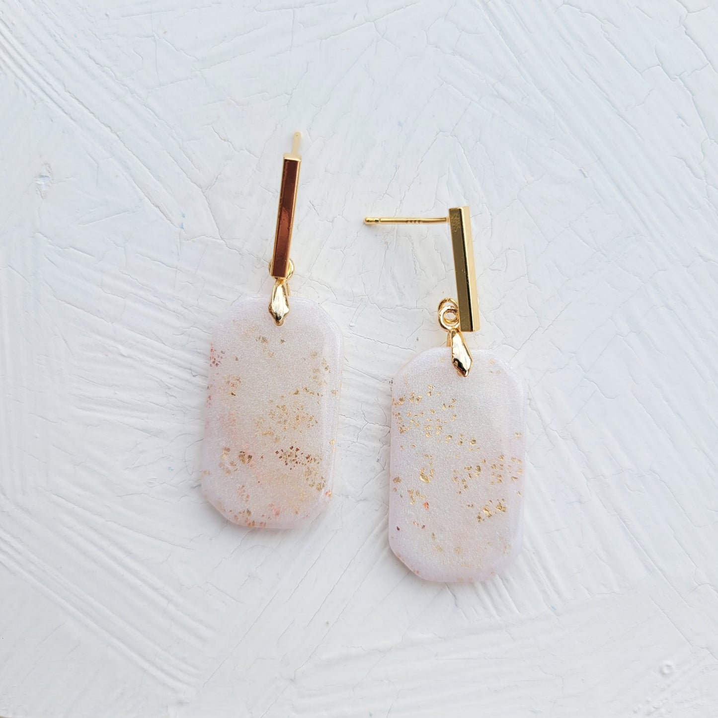 White Opal Rectangle