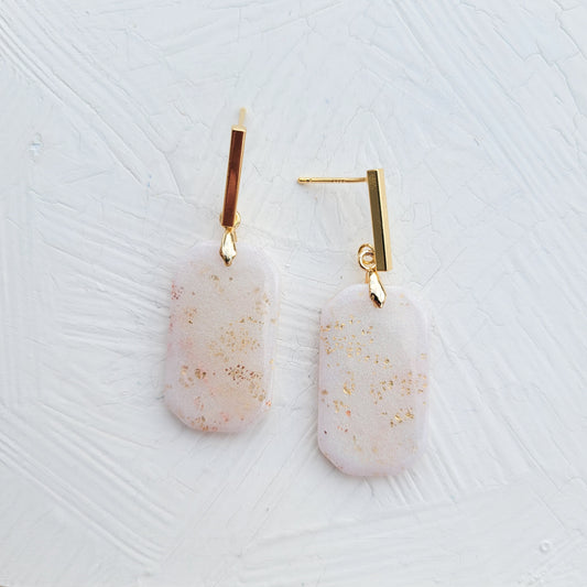 White Opal Rectangle
