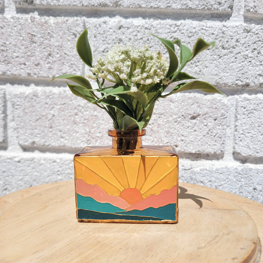 Bright Landscape Vase