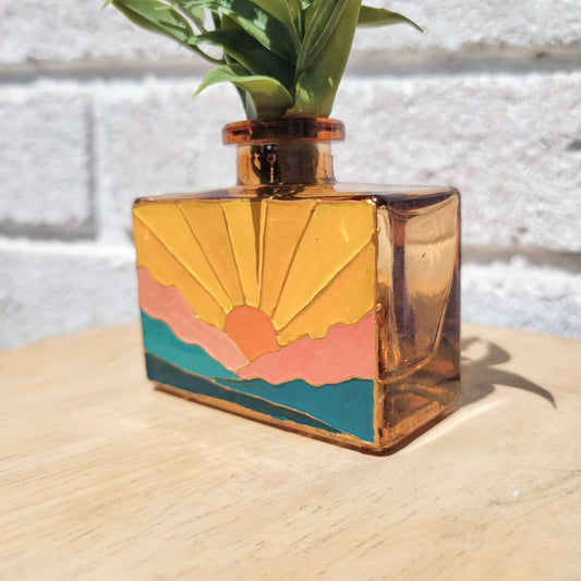 Bright Landscape Vase