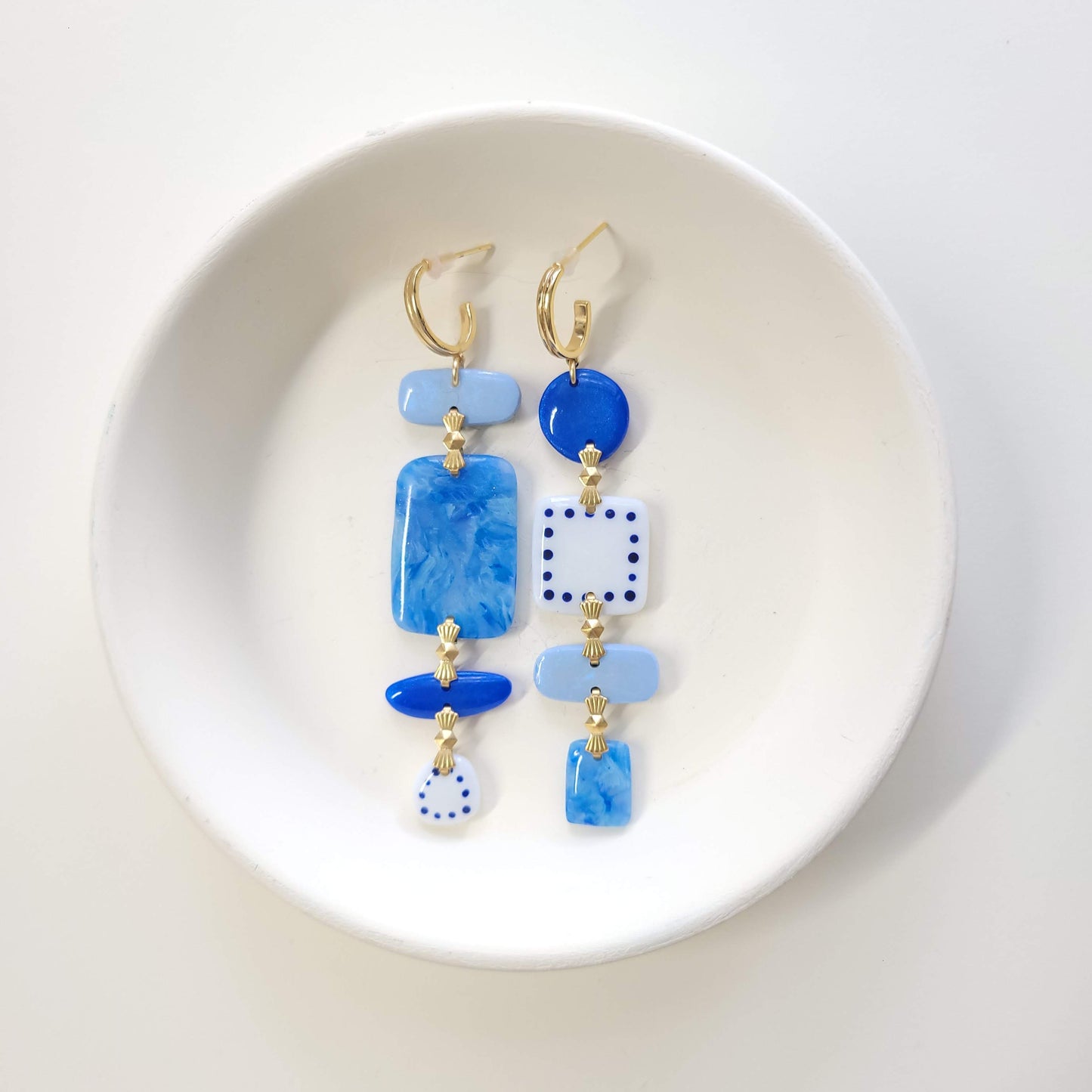 Blue Pearl Asymetrical Stack