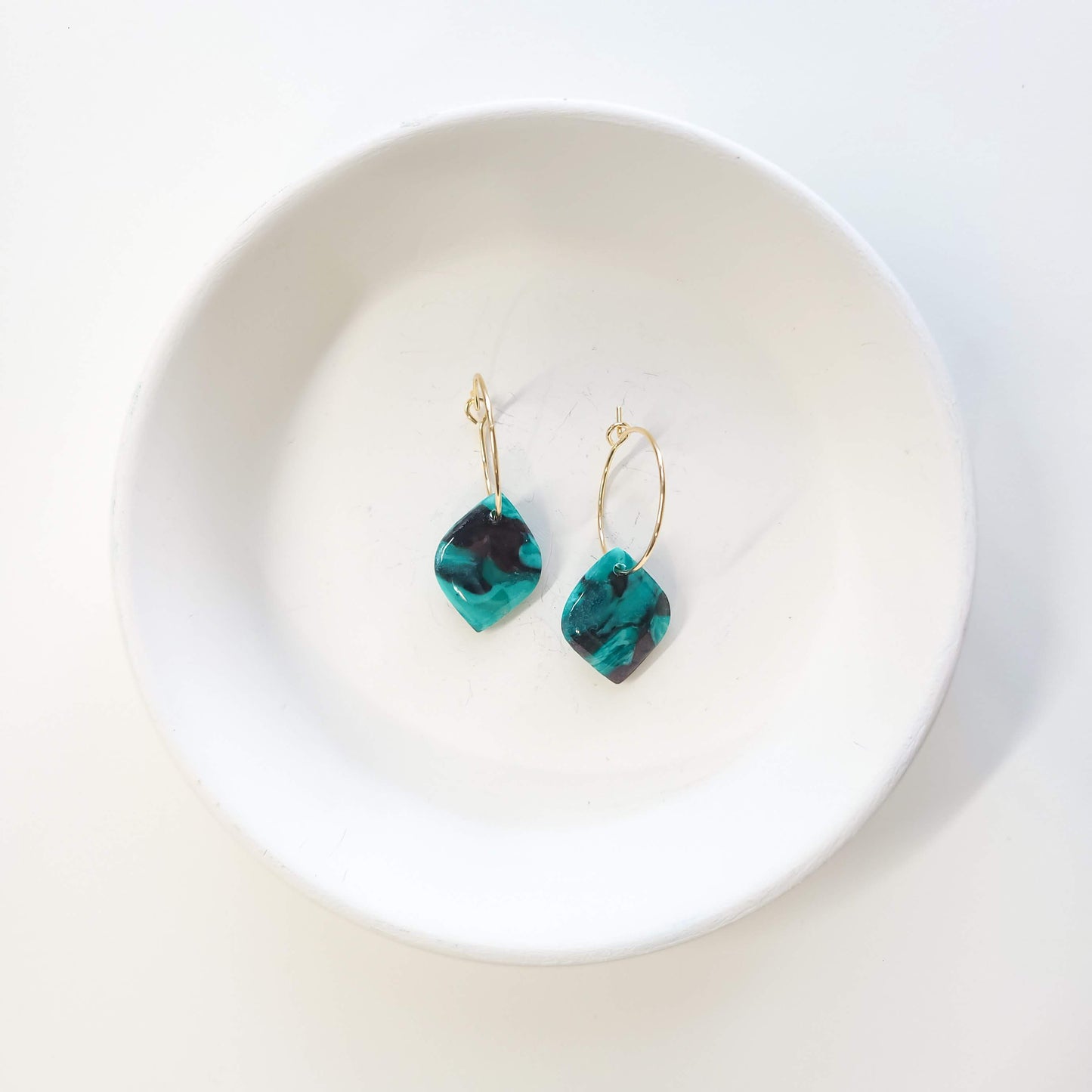 Tibetan Turquoise Mini Teardrop