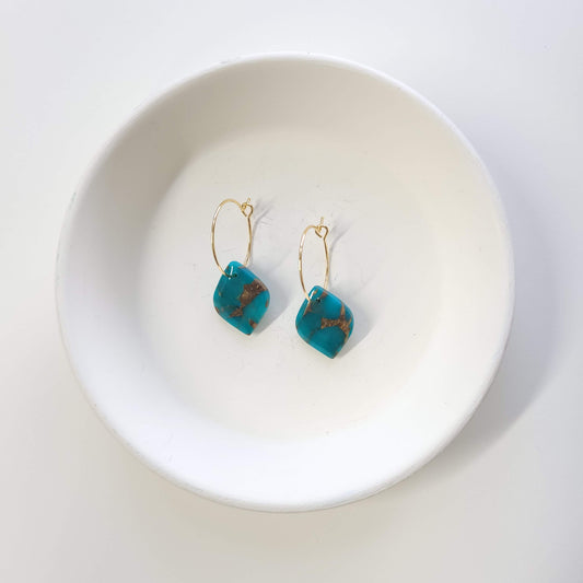 Turquoise Mini Teardrop