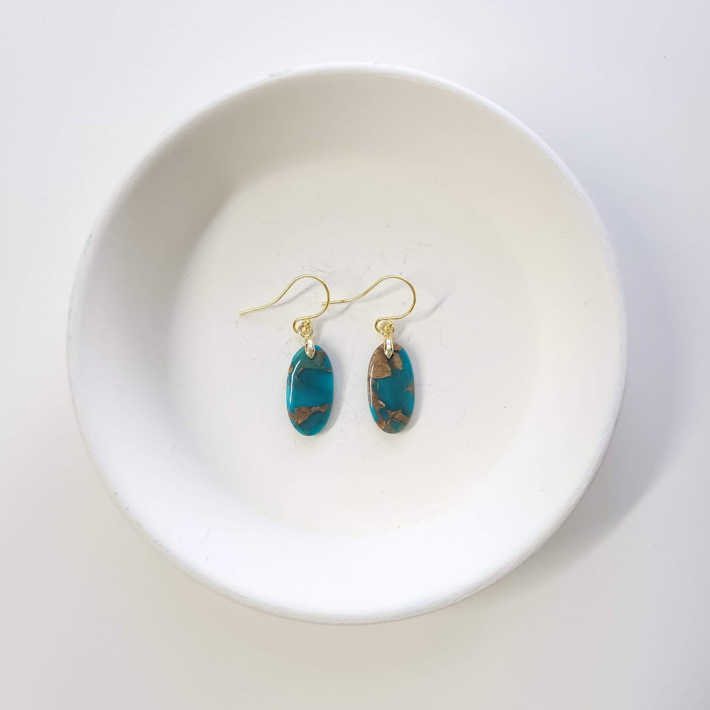 Turquoise Mini Oval