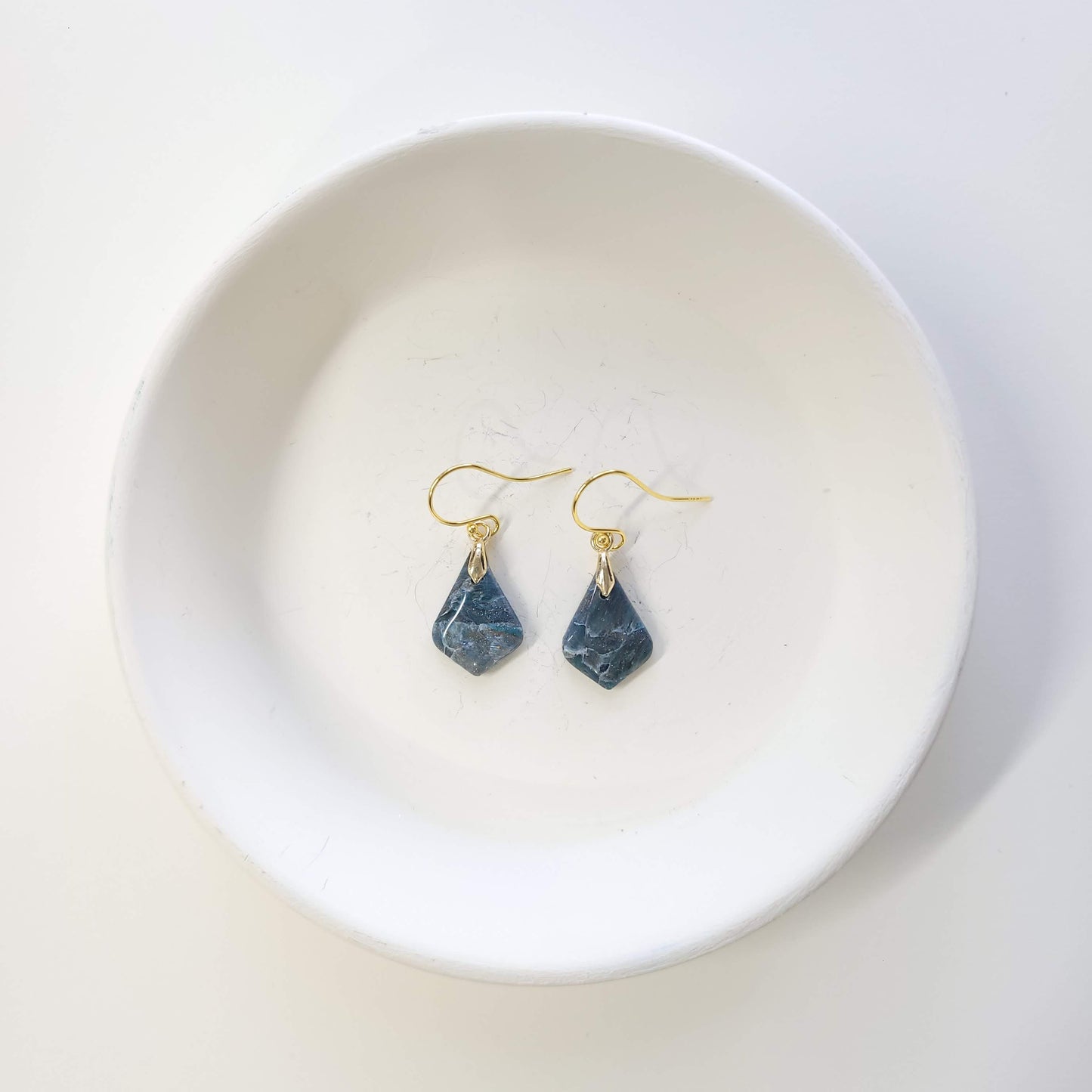 Green Granite Teardrop