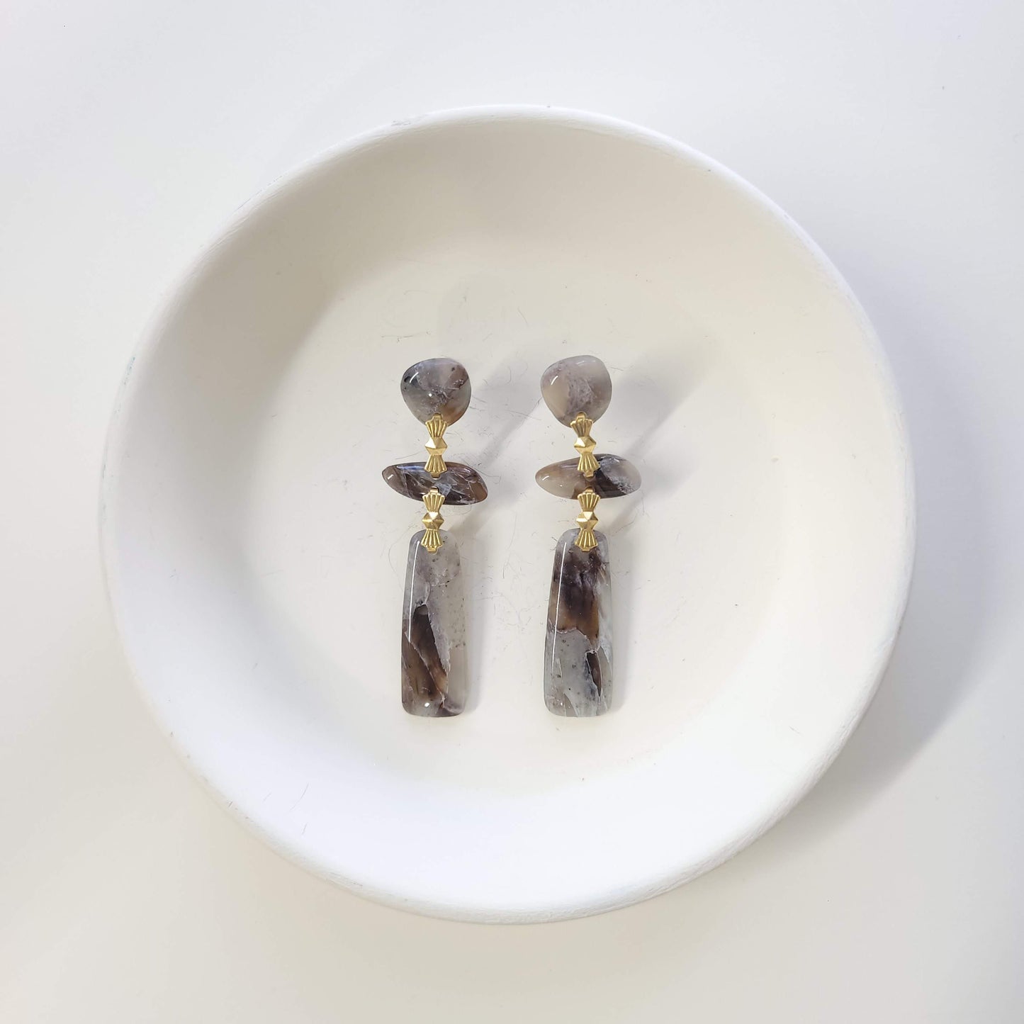 Brown Granite Slim Drop