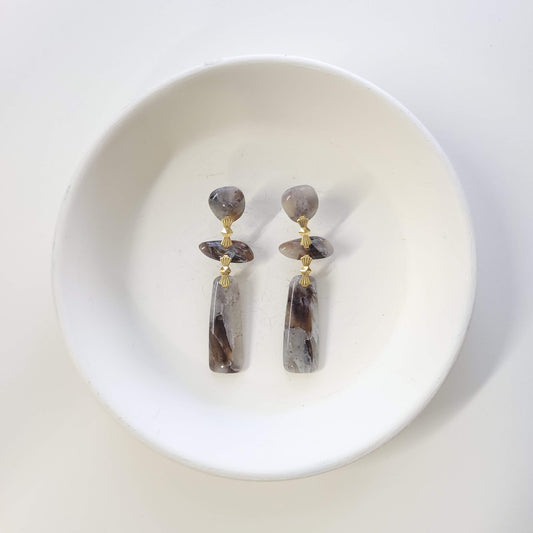 Brown Granite Slim Drop