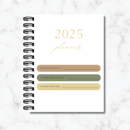 2025 Planner