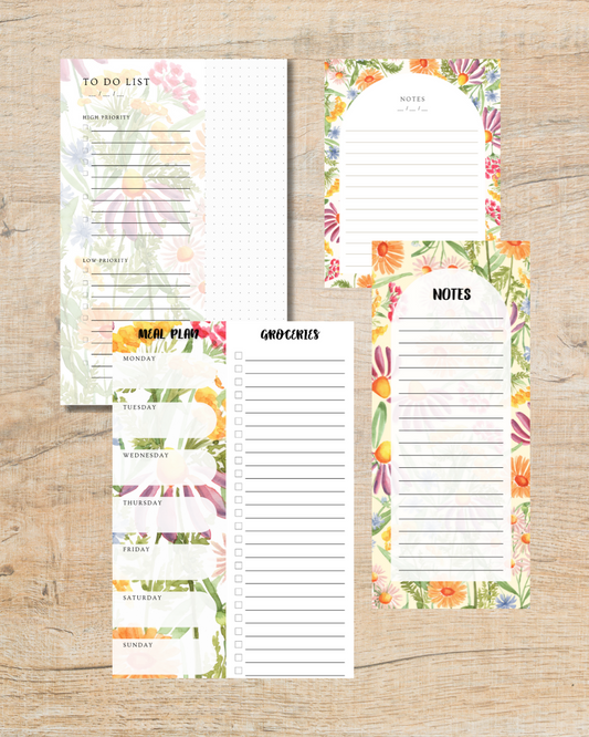 Wildflower Field Stationery Bundle