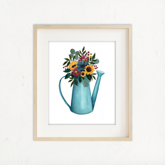 Watering Can Bouquet