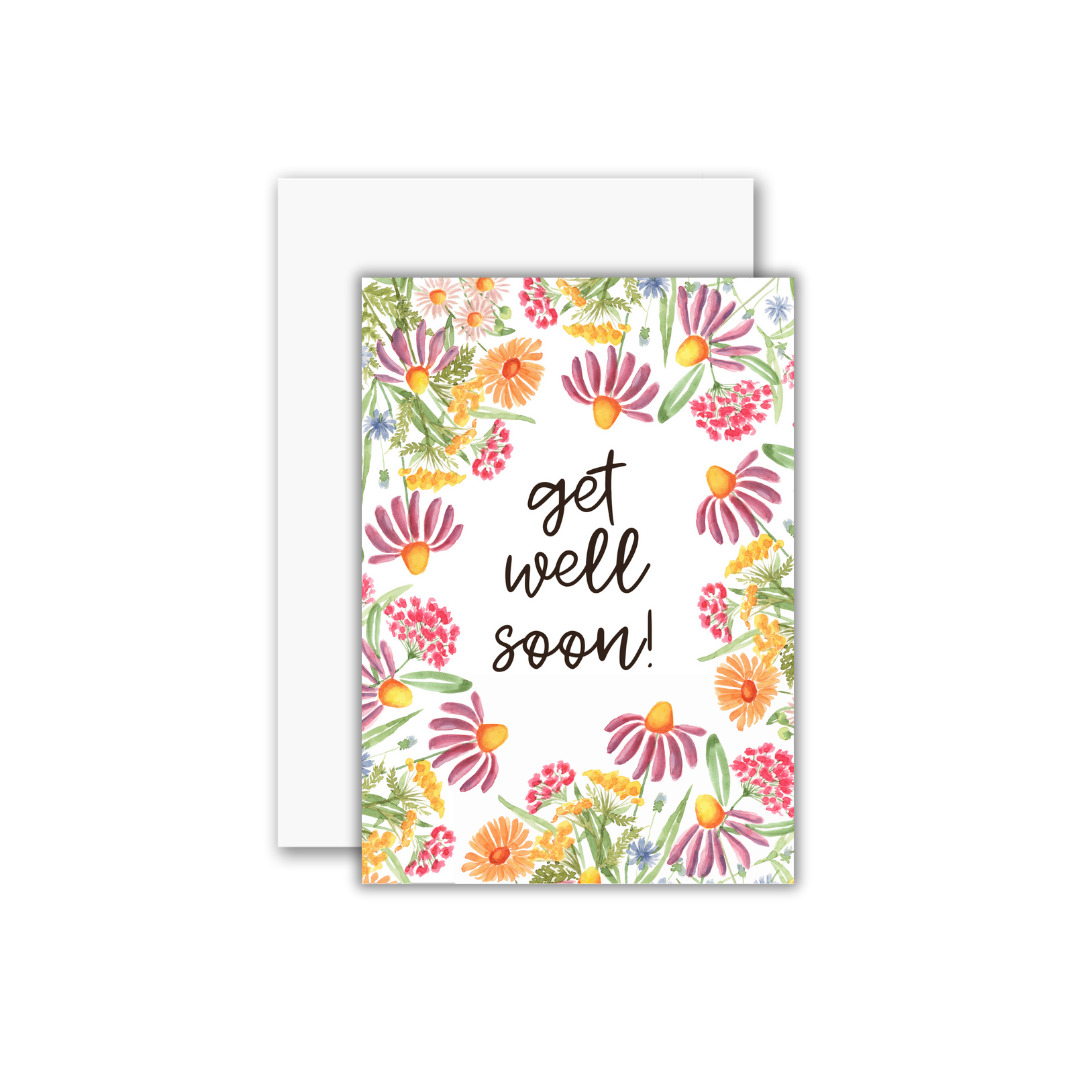 Get Well Soon Greeting Card