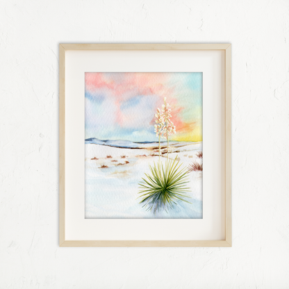 White Sands Yucca Plant