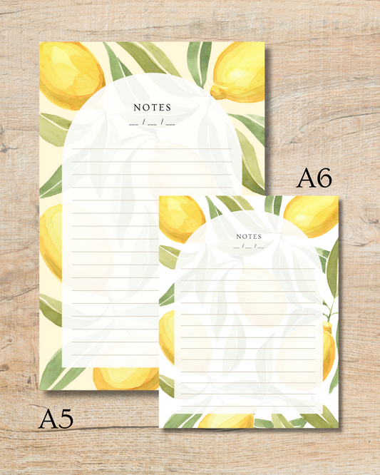 Lemons Notepad