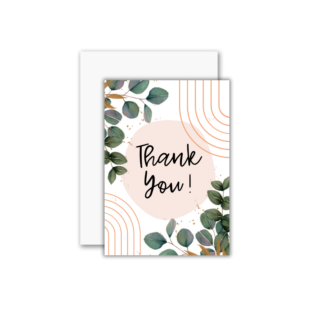 Eucalyptus Thank You Card