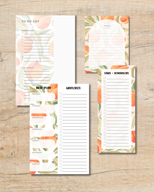 Peaches Stationery Bundle