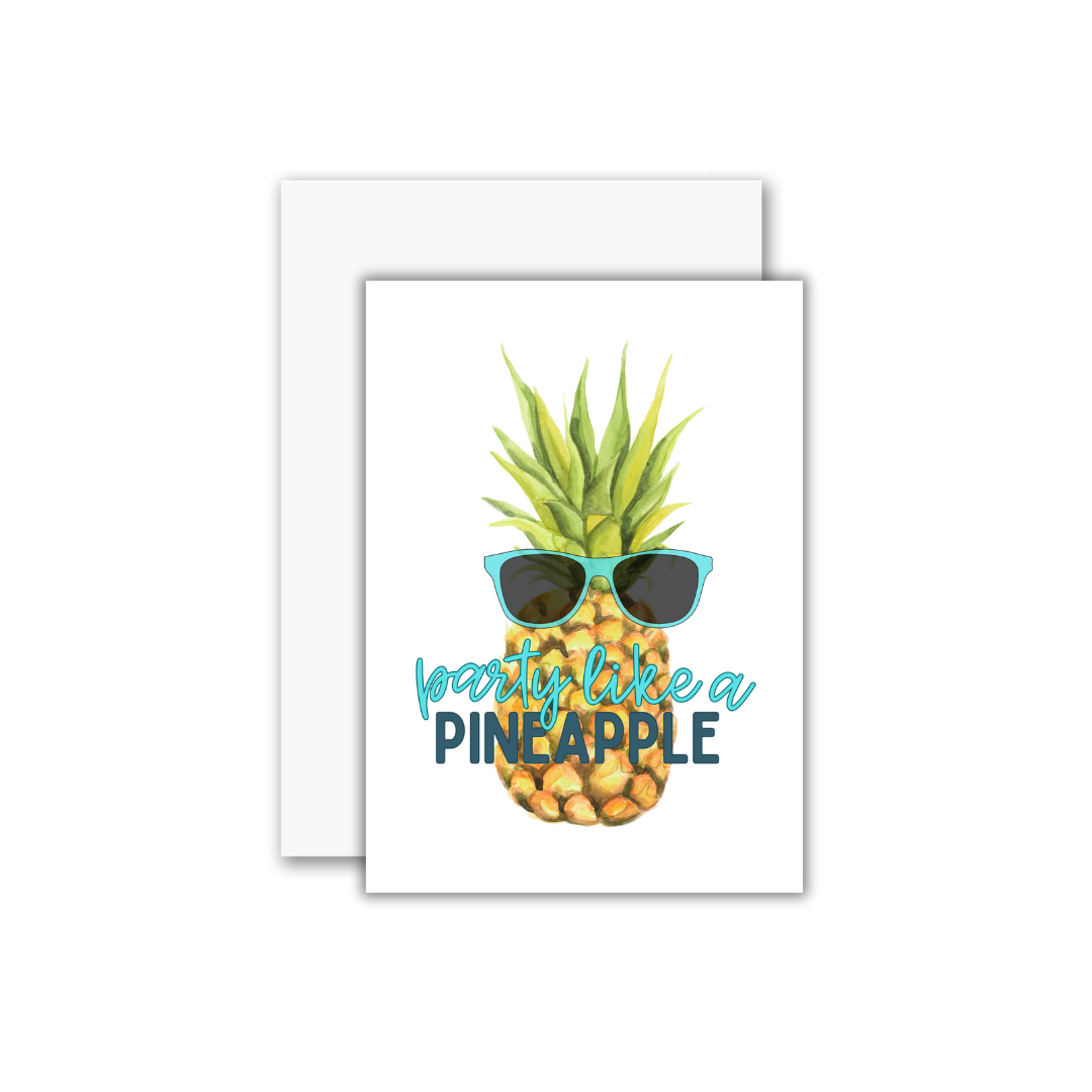 Pineapple Birthday Card