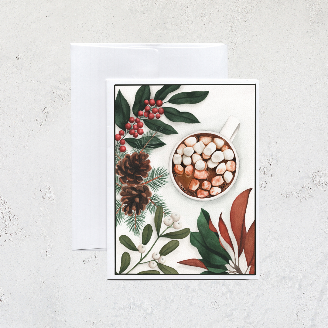 Hot Cocoa Greeting Card