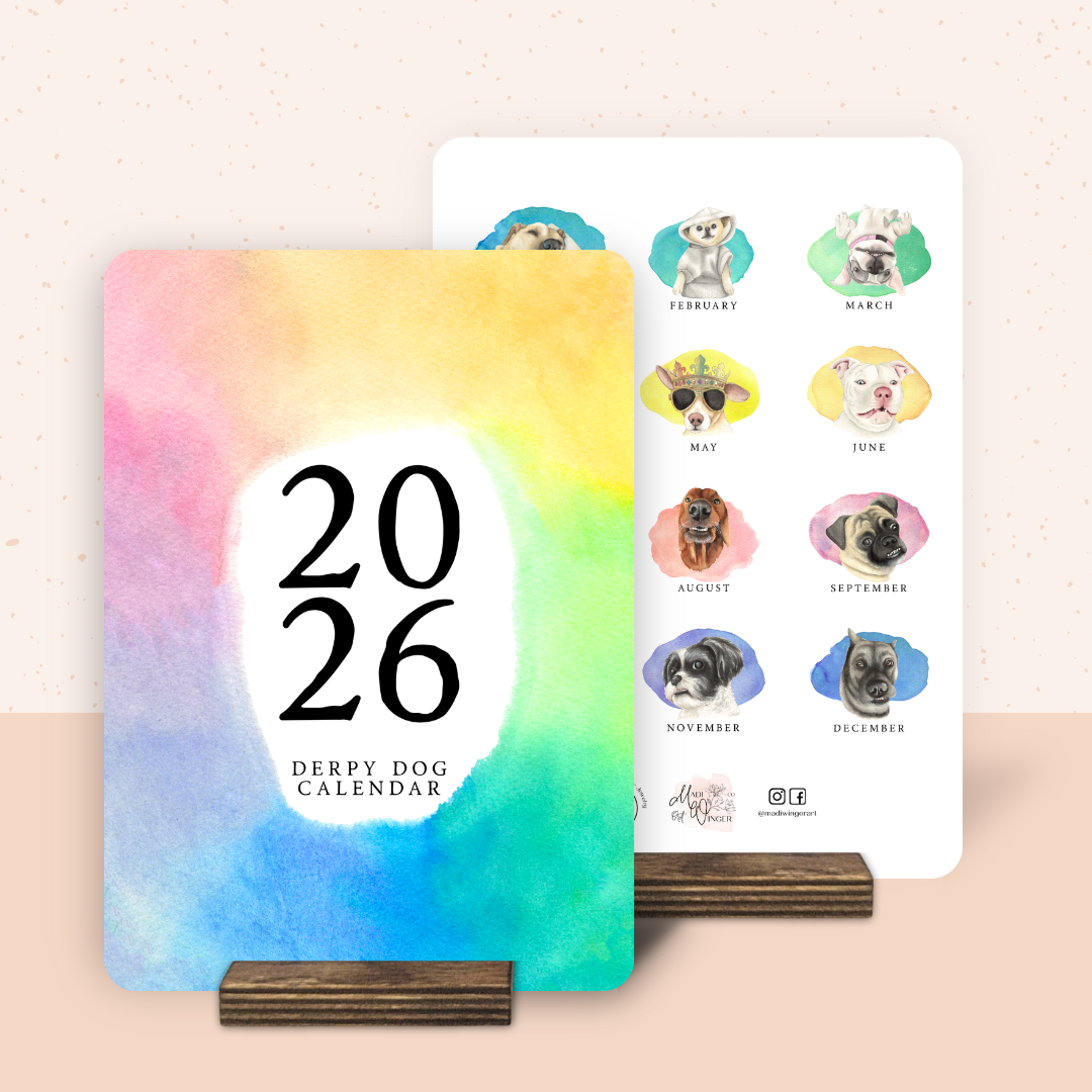 2026 Desk Calendar