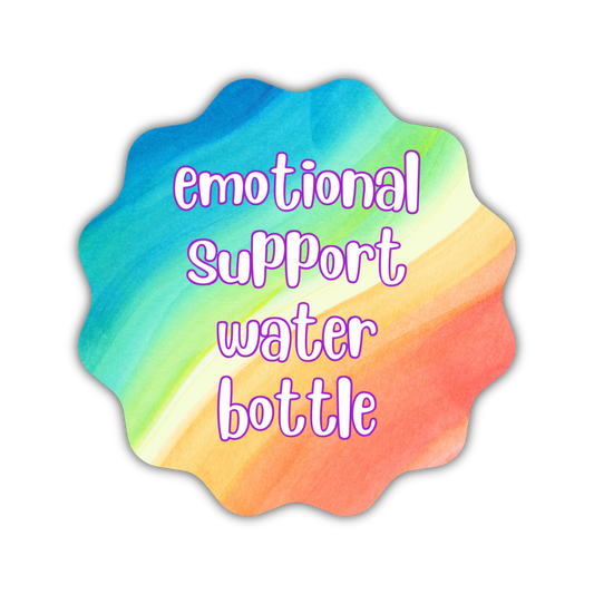 Emotional Support Water Bottle