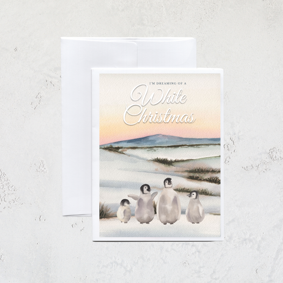 Desert Christmas Greeting Card