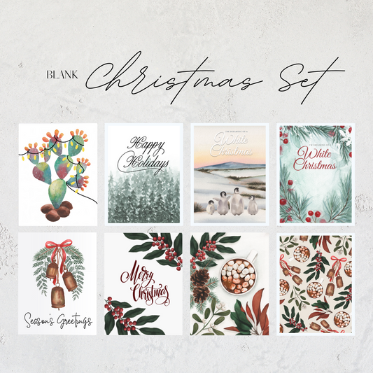 Variety Christmas Greeting Card Set