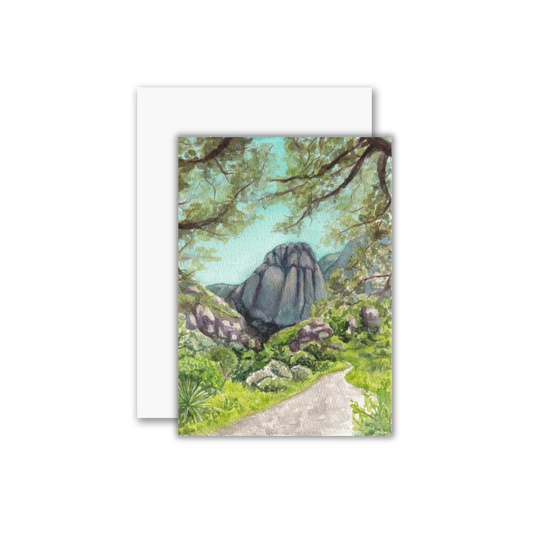 Dripping Springs Trail Greeting Card