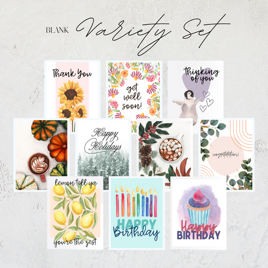 Variety Greeting Card Set