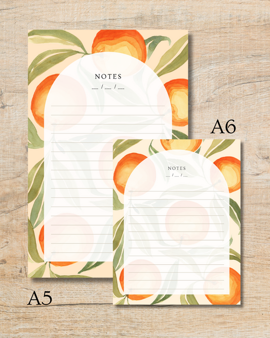 Oranges Notepad