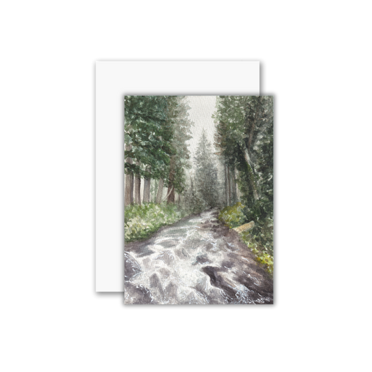 Naruda Falls Greeting Card