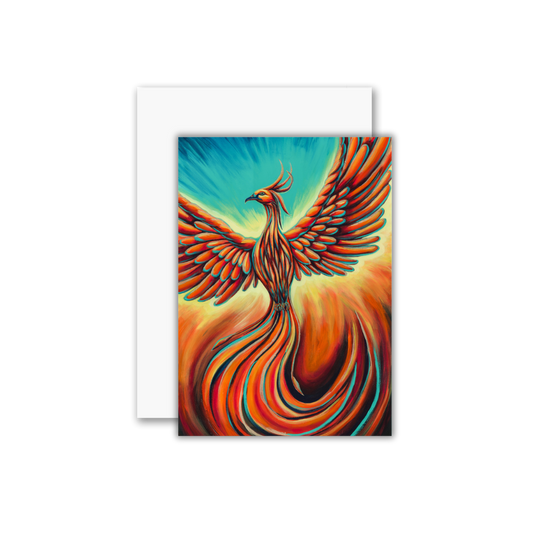 Phoenix Greeting Card
