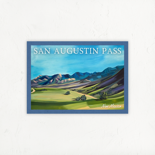 San Augustin Pass Postcard
