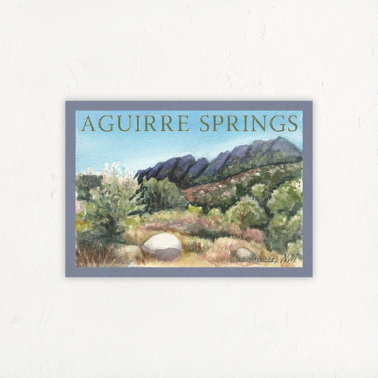 Aguirre Springs Postcard