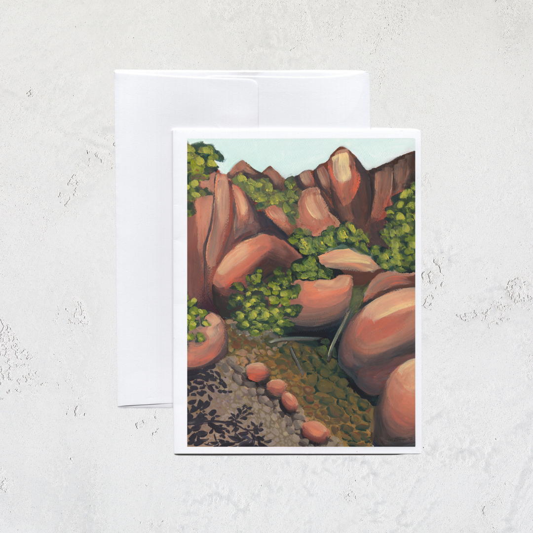 Gila River Greeting Card