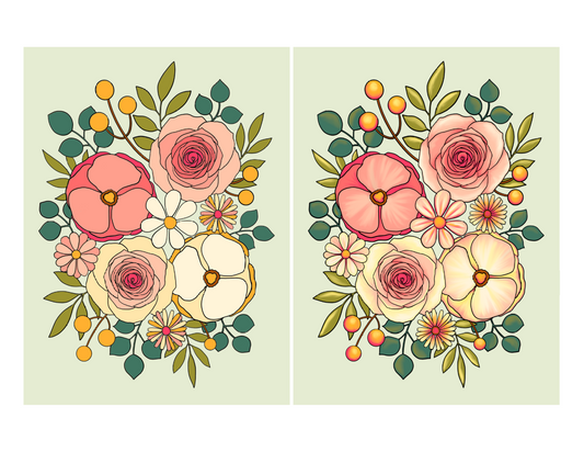 Bouquet Paint Kit