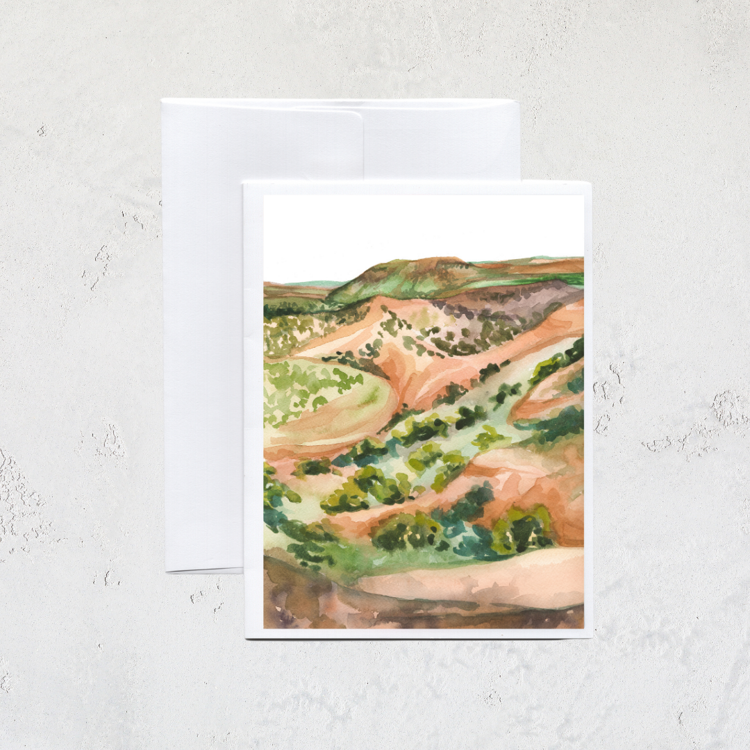 Slot Canyon Greeting Card