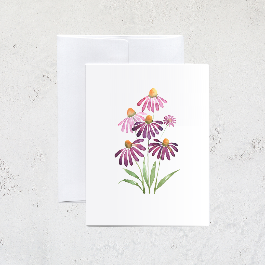 Asters Greeting Card