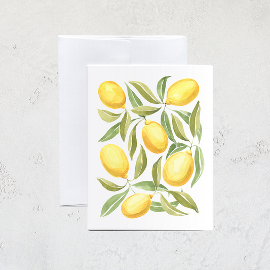 Lemons Greeting Card