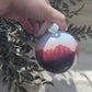 Organ Mountains Glass Ornament