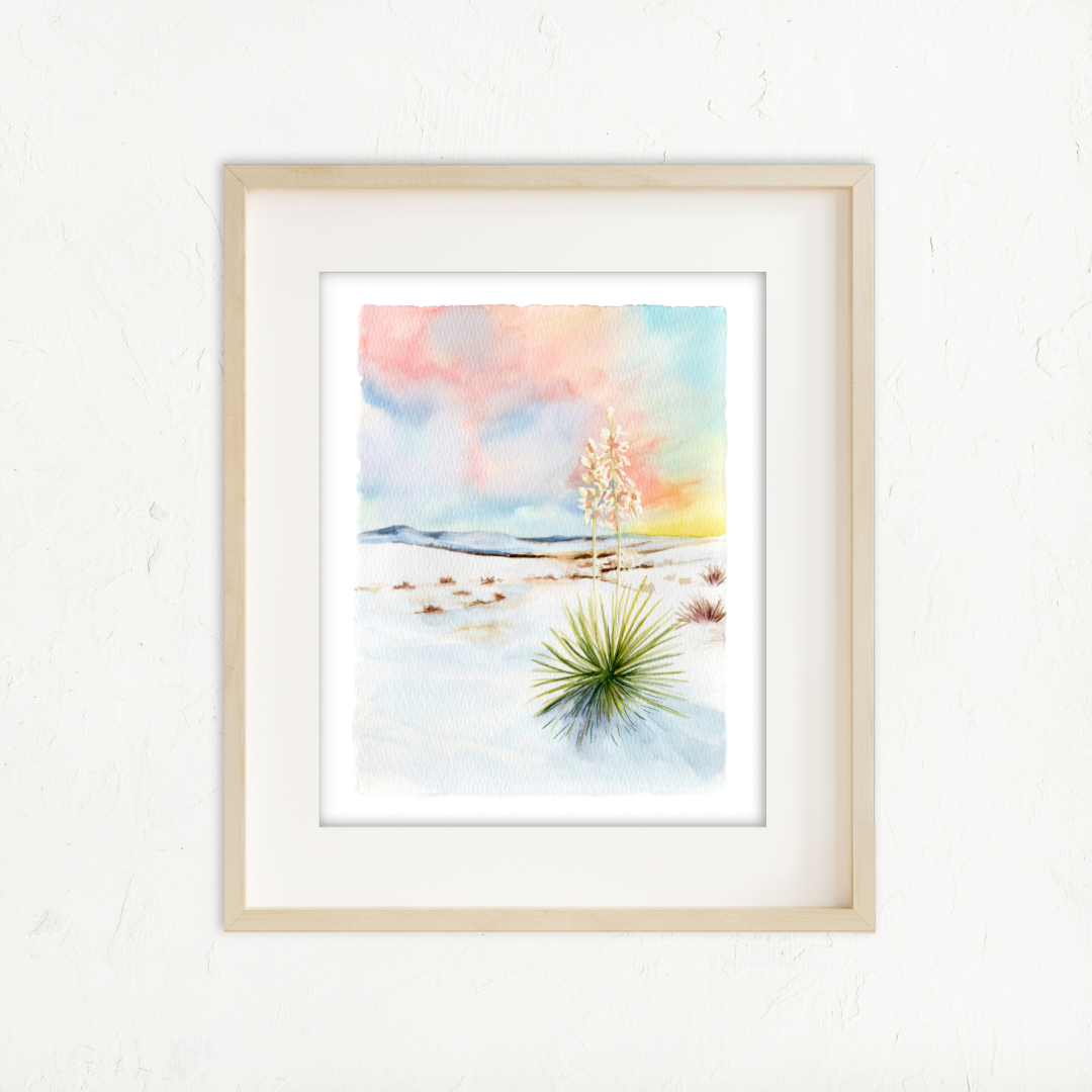 White Sands Yucca Plant