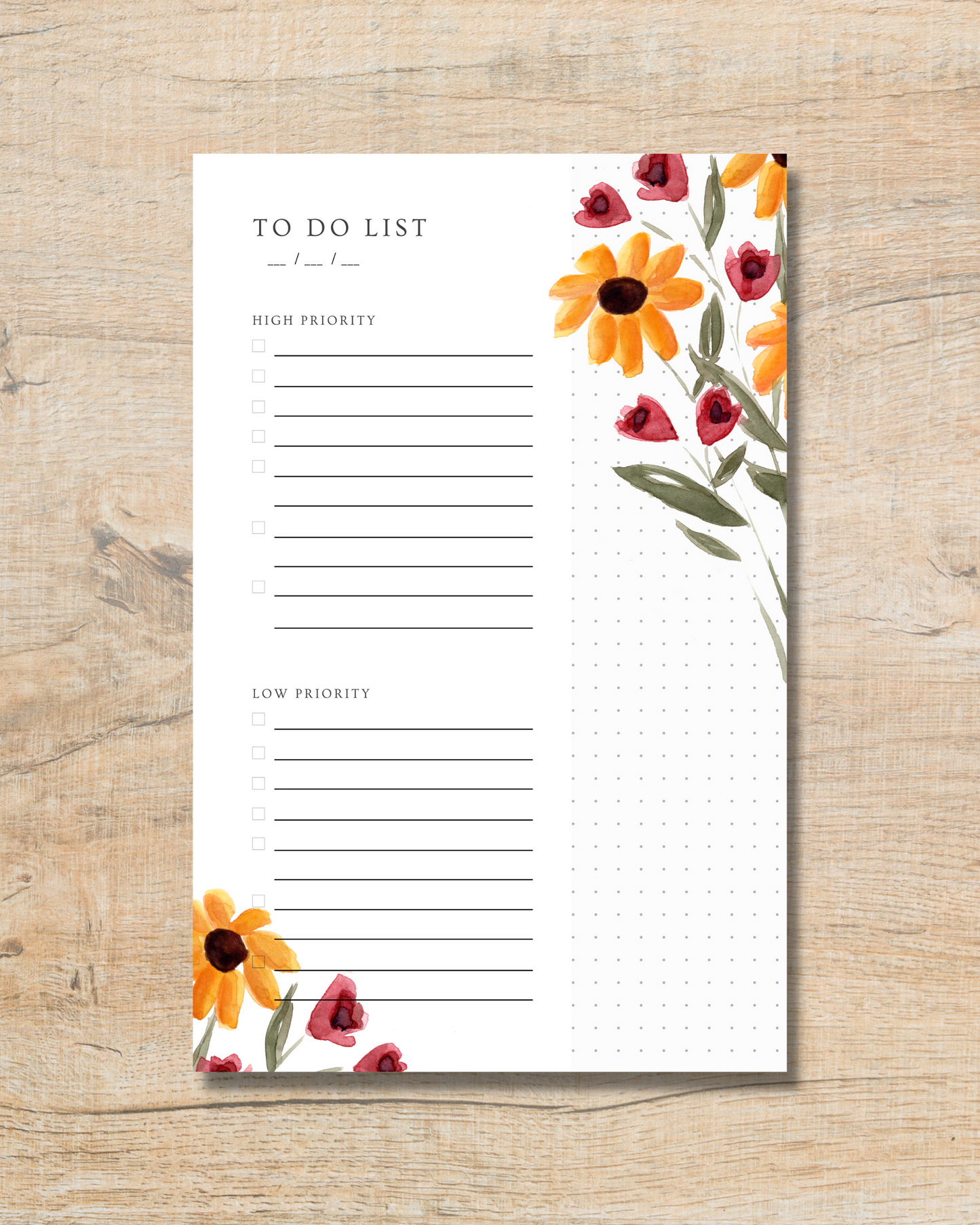 Black Eyed Susan Stationery Bundle